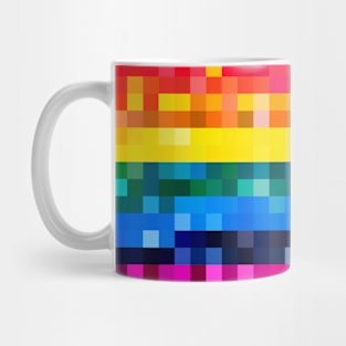 Pixels | Rainbow Mug